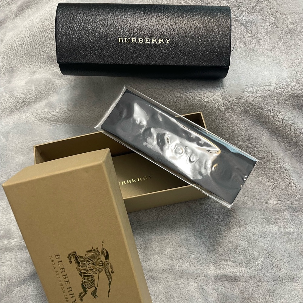 Authentic Burberry sunglass case
